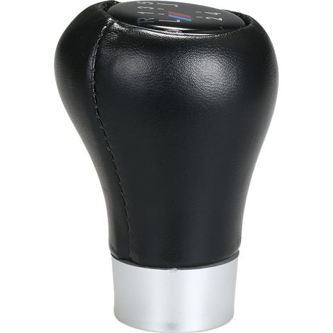 5-Gang-Lederschaltknauf für BMW 1er, 3er, 6er, X1, X3, X5, E60, E61, E65, E83, E84, E90, E91, E92 (1/5)