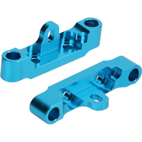 2 Pièces Bras de Suspension Métallique Inférieur pour Tamiya TT02, Pièces Amélioration Voiture RC 1/10 (1/5)