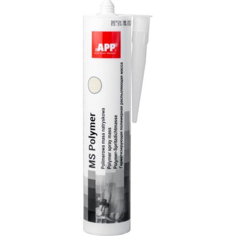 Mastic - Joint d'étanchéité et calfeutrement - Carrosserie - Beige - APP MS Polymer