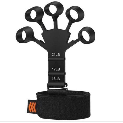 Entraîneur de grip pour les 5 doigts - Renforceur de main - Exercice de musculation - Gripster fitness (1/2)