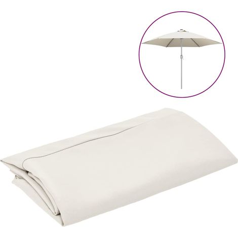 Maison Exclusive - Tela de repuesto para sombrilla blanco arena 3 (1/5)
