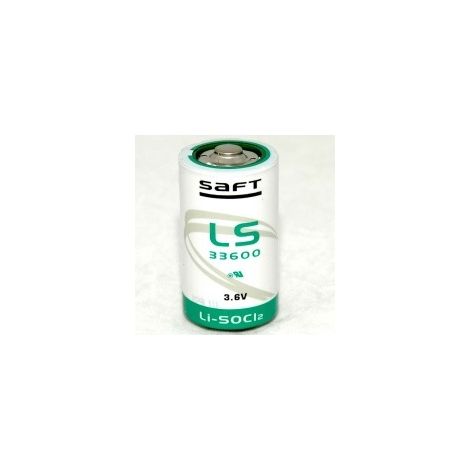 Pile Lithium Saft 3.6V 17Ah LS33600