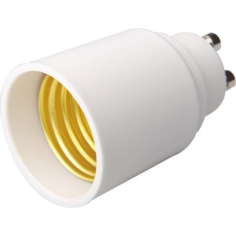 Adaptador lámparas GU10 a E27