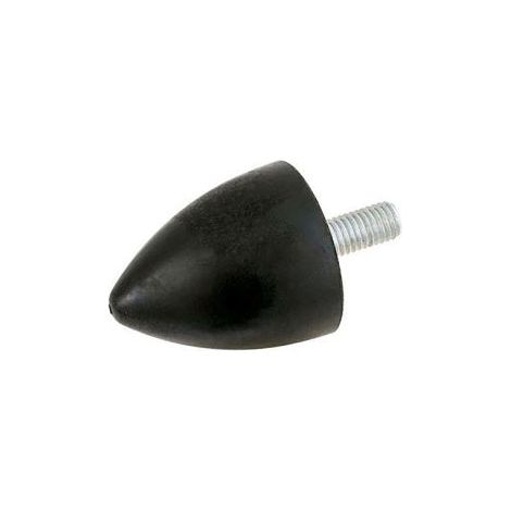 Butée d'arrêt RS PRO M6X18 Ø 20mm en Caoutchouc ( Prix pour Paquet de 4 )