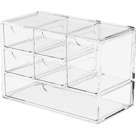 Organizer Transparenter Abschnittsbehälter Organizer Schmuck