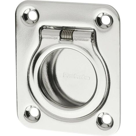 [NEUWERTIG] B-Ware Rohde Klappgriff Griff Edelstahl Bodenplatten Montageplatten Klapptüren 3 Stück (1/2)