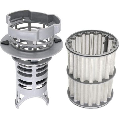 Feinfilter für Geschirrspüler – Artikelnummer 645038 – Kompatibel mit Bosch, Siemens, Neff, Constructa, Küppersbusch – Edelstahl