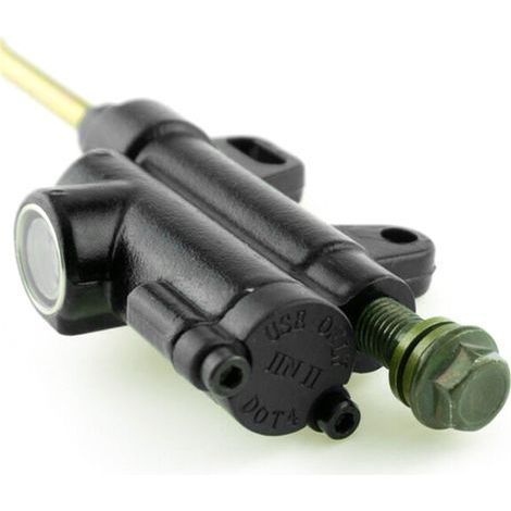 Maître-cylindre de frein arrière en métal de 10 mm pour moto tout-terrain, quad et moto. (1/4)