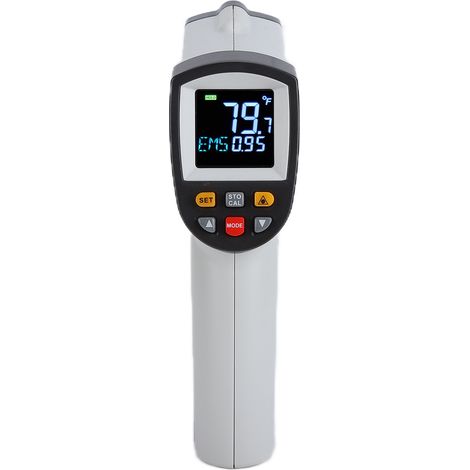 GM750 Infrarot-Thermometer, Handthermometer, berührungsloses Thermometer, digitales LCD-Display, Industrie-Temperaturmessgerät (1/5)