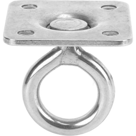 Korrosionsbeständige Deckenhaken aus Edelstahl mit Öse und U-Platte, für den Einsatz in maritimen Umgebungen (6 mm). (1/5)
