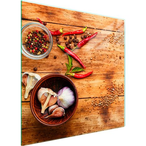 GLASSCHUTZPLATTE FÜR HERD 50x52 CHILLI (1/5)