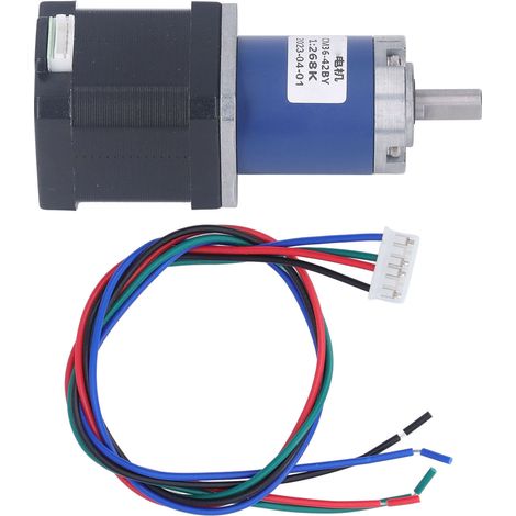 Réducteur à engrenages planétaires pour moteur pas à pas micro DC haute torsion avec frein électromagnétique (1/5)