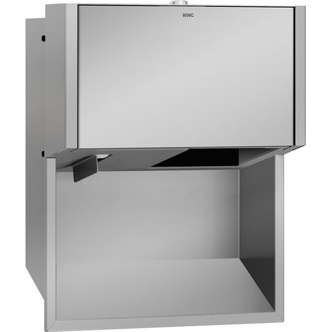KWC AR WC-Doppelrollenhalter, EXOS, Edst., 284x350x147 mm, Unterputz