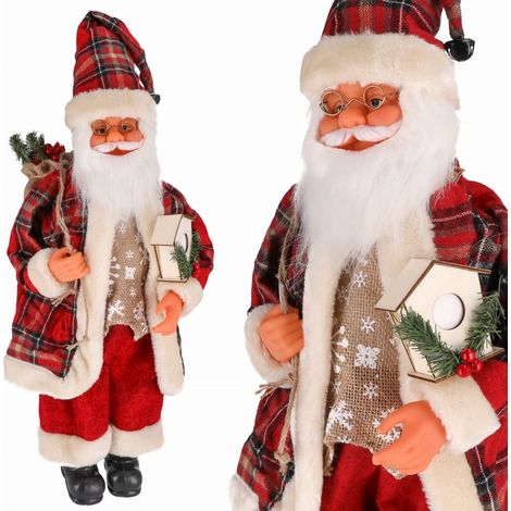 Lutin de Noël Père Noël 60 cm (1/4)