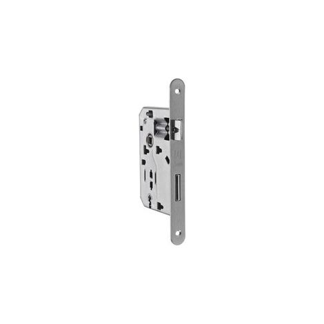 PATENT SERRATURA Q.8/70 NICHEL 40 B. TONDO S/GACCIA- 5,0 pz