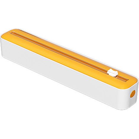 Magnetischer Frischhaltefolienabroller, Folienabroller, Folienschneidebox, Aufbewahrung für Aluminiumfolie und Frischhaltefolie (1/5)