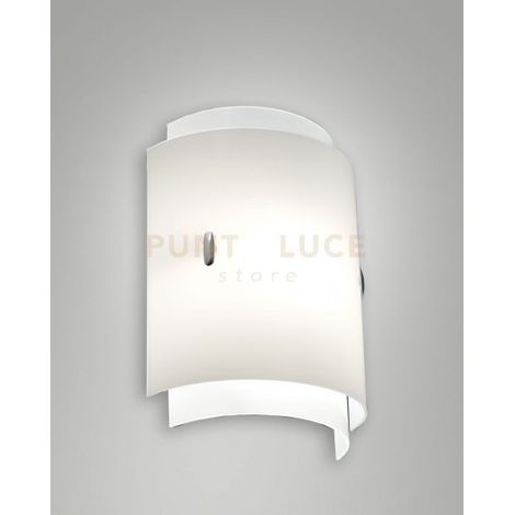 APPLIQUE DA INTERNI LAILA BIANCO IN VETRO