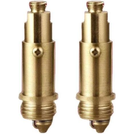 Lot De 2 Bondes À Ressort en Laiton pour Bonde De Baignoire Pop Up Click Clack,pour Bonde Clic Clac pour Lavabo,Remplacement De Qualité pour Évier De Baignoire (1/5)