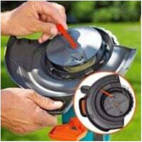 Lot de 100 Lames de Débroussailleuse Plastique - Coupe-Bordures Gardena 9823, 9825, 9820, 9821 (1/3)