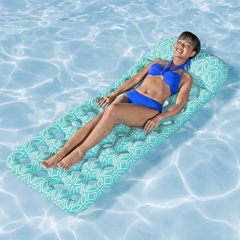 Bestway 43550 Materasso Gonfiabile Confort Plus Blu 198x74cm