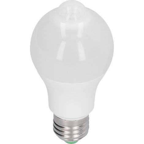 E27 LED-Lampe mit PIR-Bewegungsmelder, 85–265 V, 12 W, Aluminium-PC-Gehäuse, 115 x 60 mm, 1080 lm, 50.000 h (1/5)