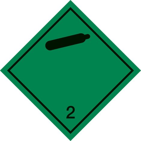 HOFFMANN Identification des produits dangereux Gaz non inflammables, gaz non toxiques, Type: 04100