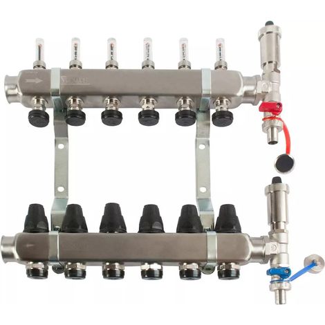 Distributore ferro SIGMA-LI INOX 15 circuiti acciaio inox