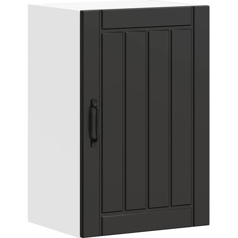 Maison Exclusive - Pensile da Cucina Lucca Nero in Legno Multistrato