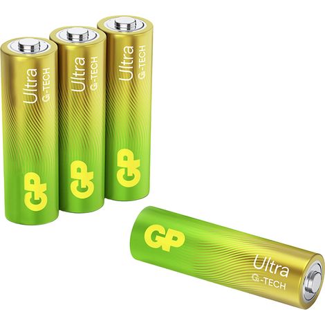 GP Ultra Mignon (AA)-Batterie Alkali-Mangan 1.5 V 4 St. (1/5)