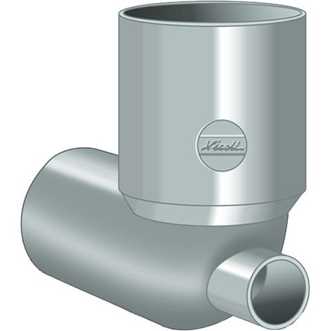 CURVA WC CON ATTACCO FRONTALE ø 100x40   NICOLL S.R.L.