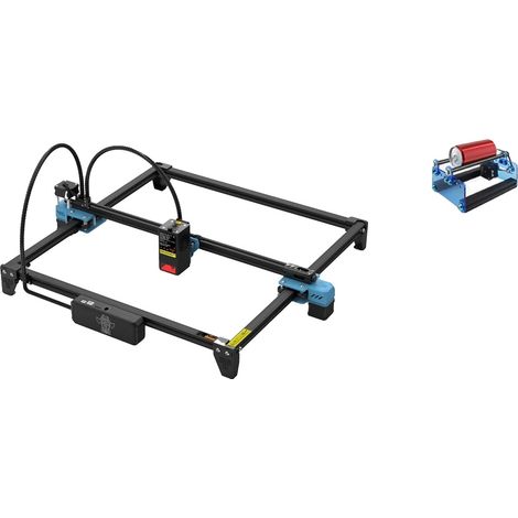 Máquina de grabado láser, control Wi-Fi, configuración eficiente, compatibilidad con diversos materiales, TTS-20 Pro Suit 5 (1/2)