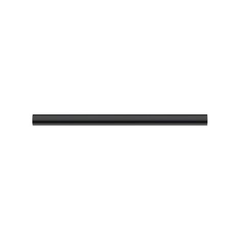 Tube droit noir mat