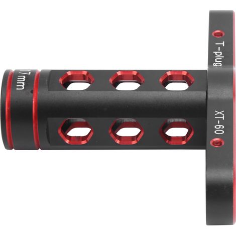 Douille hexagonale 17mm en alliage d'aluminium pour modèles RC 1/8, outil de maintenance véhicule tout-terrain (rouge) (1/5)