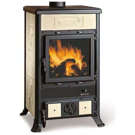 Nordica Stufa A Legna Rossella R1 16 Liberty Panna 9 kW Maiolica Classe A+