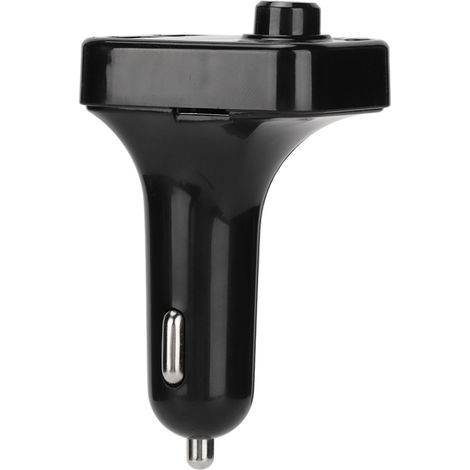 Émetteur FM Voiture Bluetooth avec Chargeur USB Rapide, Arrêt Automatique et Rétroéclairage LED Multicolore - Adaptateur Audio Auto (1/5)