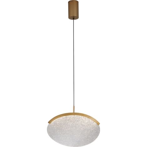 Suspension, Suspension OASIS horizontale dorée Doré en Metal, MANTRA (1/5)