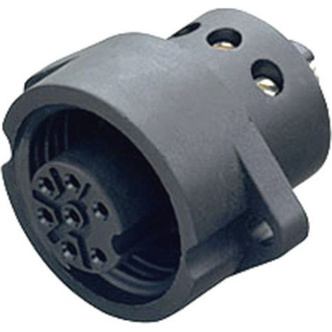 binder 09-0220-00-07 Rundstecker Stecker, Einbau Gesamtpolzahl: 6 + PE Serie (Rundsteckverbinder): 6 (1/2)