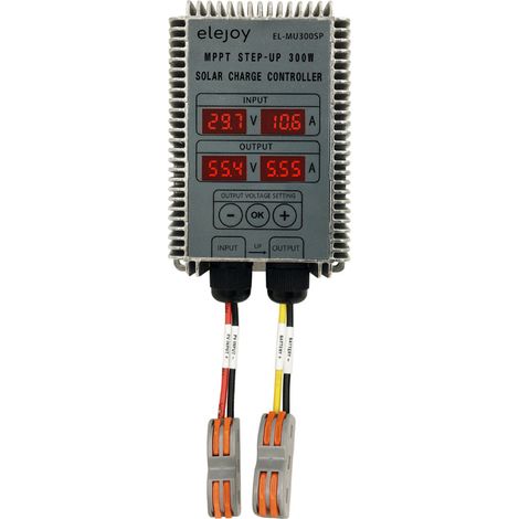 MPPT-Boost-Solarladeregler, einstellbare Spannung, wasserdicht, mit 24-85-V-Anzeige (1/5)