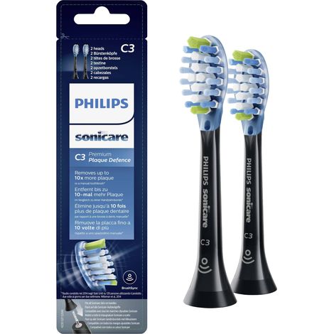 Philips Bodycare HX9042/33 Têtes de brosse à dents électrique 2 pc(s) noir W048022
