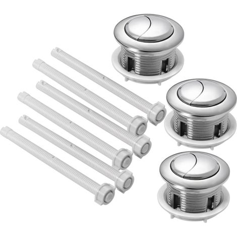 Kit de 3 Boutons de Chasse D'eau Double Pression (1/5)