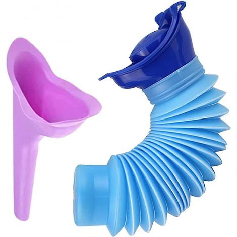 JANMIR-Urinoir portable pliable (750 ml) - Bouteille d'urine d'urgence réutilisable pour hommes et femmes (1/5)