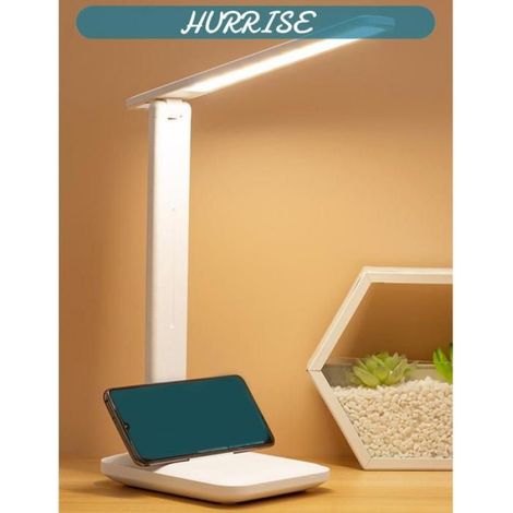 Lampe De Lecture - Pliable - Tricolore Blanc Chaud Naturel - Réglable En Intensité - Pour Bureau Chambre Voyage - 1 Pièce (1/5)