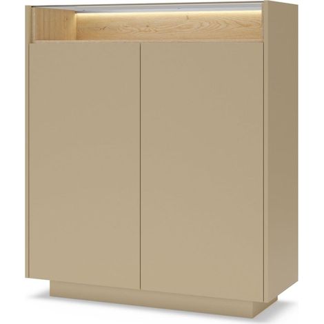 CASSETTIERA, cacao + rovere cremona, 103,2 x 119,2 x 39,5 cm (1/5)