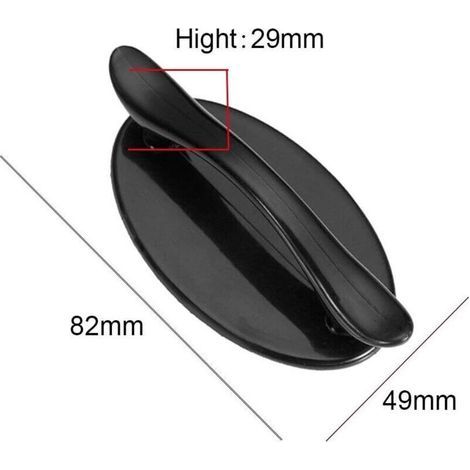 Poignée Adhésive pour Fenêtre et Porte Coulissante Lot de 4 Pièces Auto-Adhésives (1/3)
