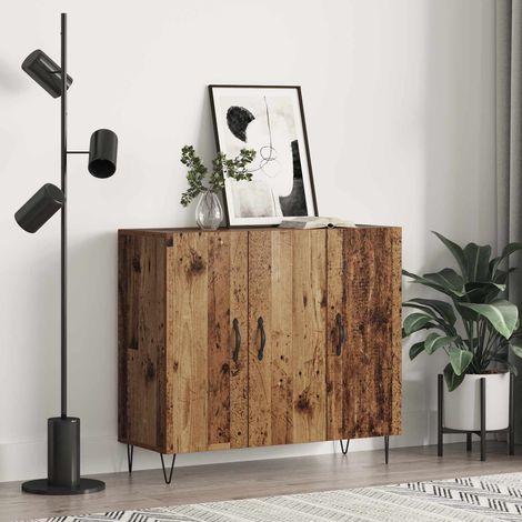 vidaXL  Sideboard  Old Wood 90 x 32.5 x 80 cm Engineered Wood