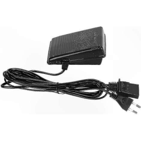 Universelles Fußpedal für Nähmaschinen, 220-V-EU-Stecker, 3-poliges Netzkabel, anpassbar an Multifunktionsgeräte (1/5)