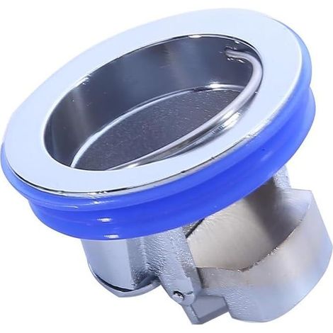 Bonde universelle anti odeur pour tuyau de douche avec protection anti insectes adaptee aux trous de trente trois a quarante millimetres (1/5)