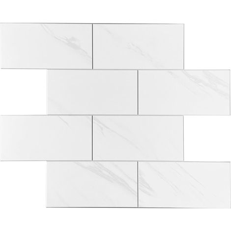 dalles murales adhésives Marbre lot de 1 (30,5 x 30,5 cm) (1/3)