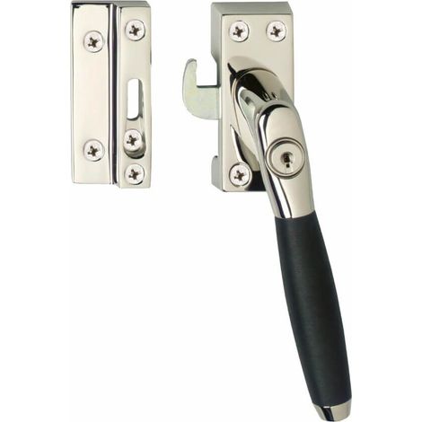 Fermeture de fenêtre Ton 400 verrouillable droit nickel - 0018.661652A