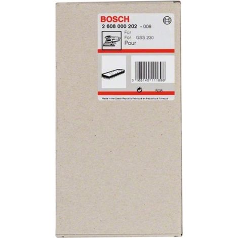 Accesorio de lijado Bosch GSS 230 A negro 185 por 93 milímetros